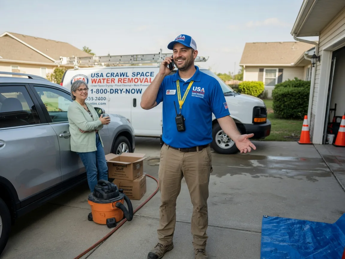 Crawl Space Water Removal Jayess, MS FAQs